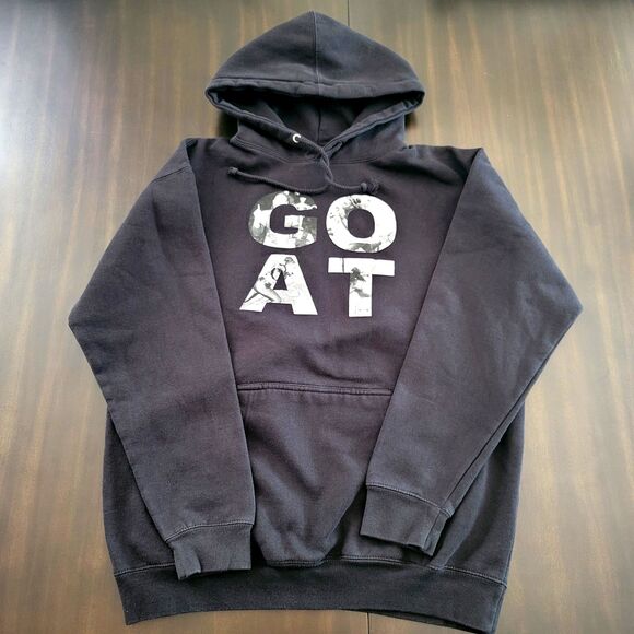 Serena Williams GOAT Grand Slam Pullover Hoodie Sweatshirt Womens Black Size L - Picture 2 of 11